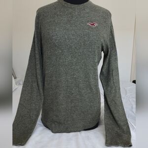 Hollister Olive Knit Sweater